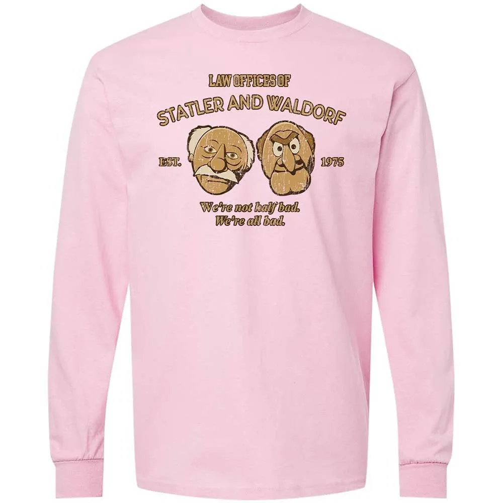 Long Sleeve T-Shirt - B1ZBFFE1 - Light Pink - 16