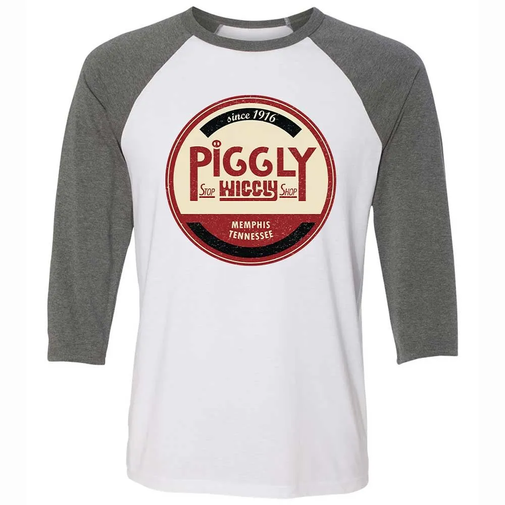 Unisex 3/4 Baseball Tee - 7G2F7J8Z - White/Deep Heather - 11