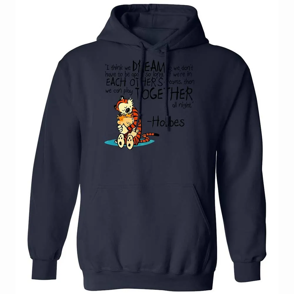 Calvin Hobbes Dreams - Navy - 15