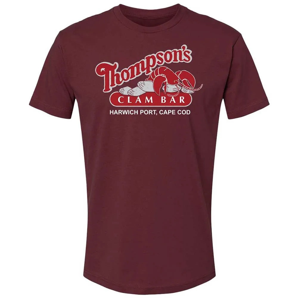 Thompson's Clam Bar - Maroon - 10