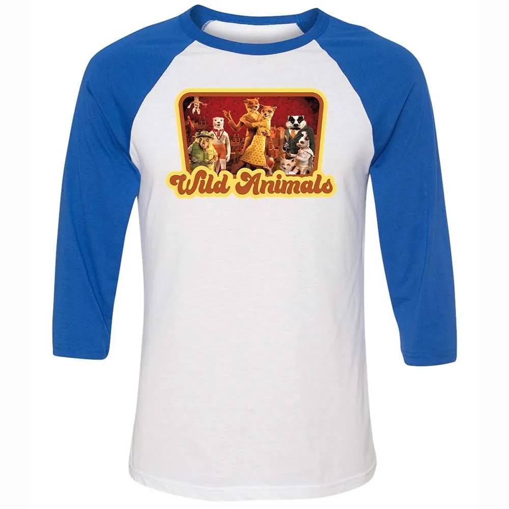Wild Animals - White/True Royal - 10