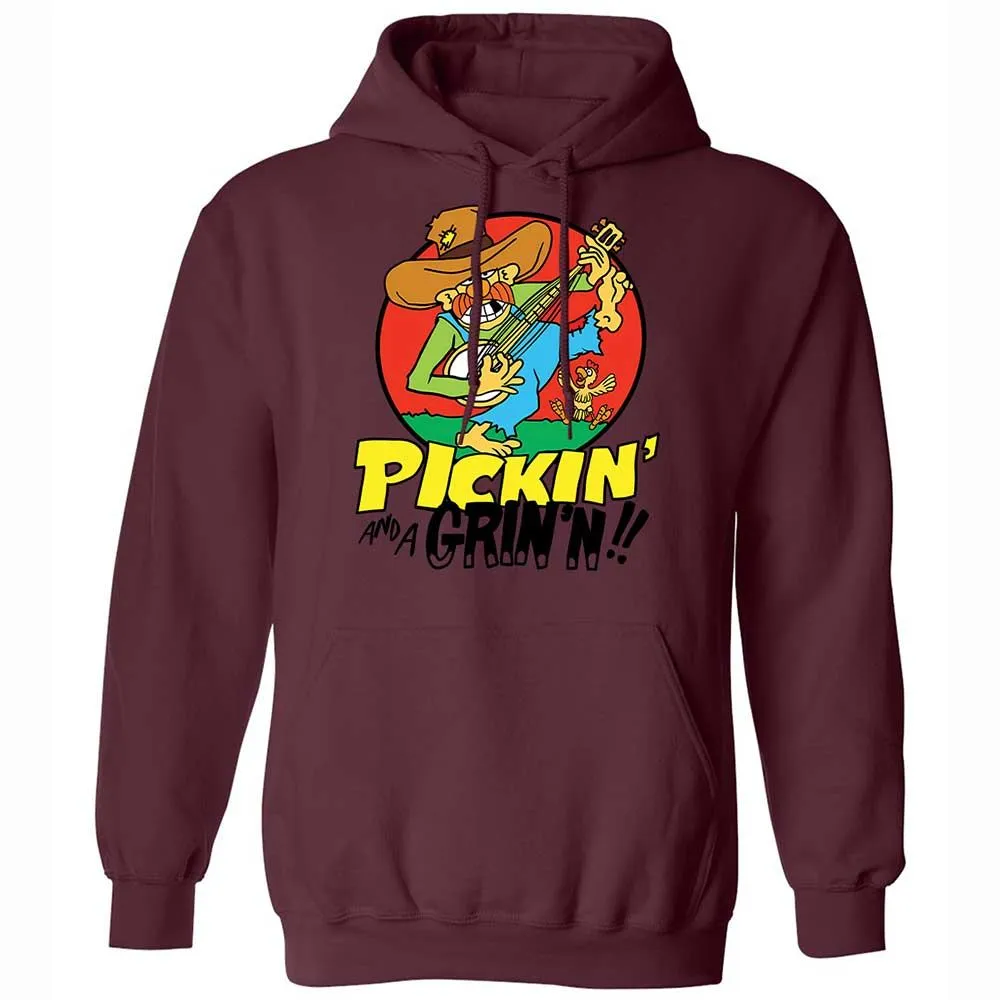 Pickin' and a Grinnin - Maroon - 19