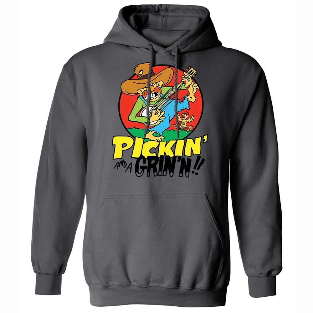 Pickin' and a Grinnin - Charcoal - 20