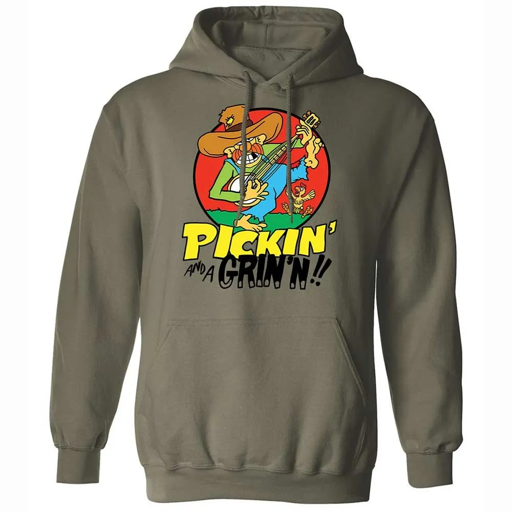 Pickin' and a Grinnin - Military Green - 21