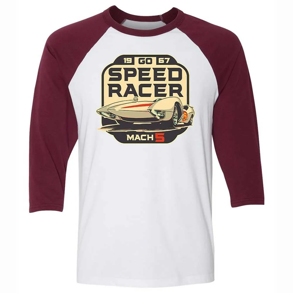 Speed Racer - White/Maroon - 7