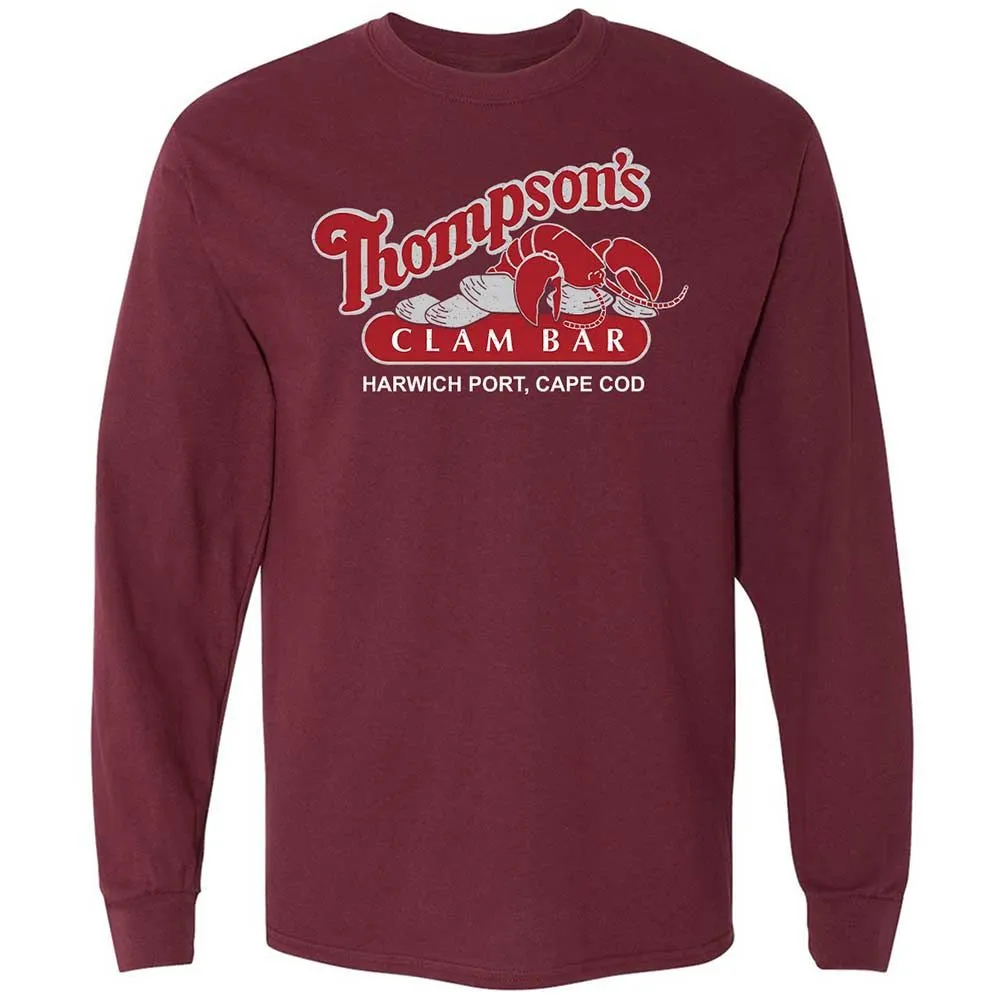 Thompson's Clam Bar - Maroon - 6