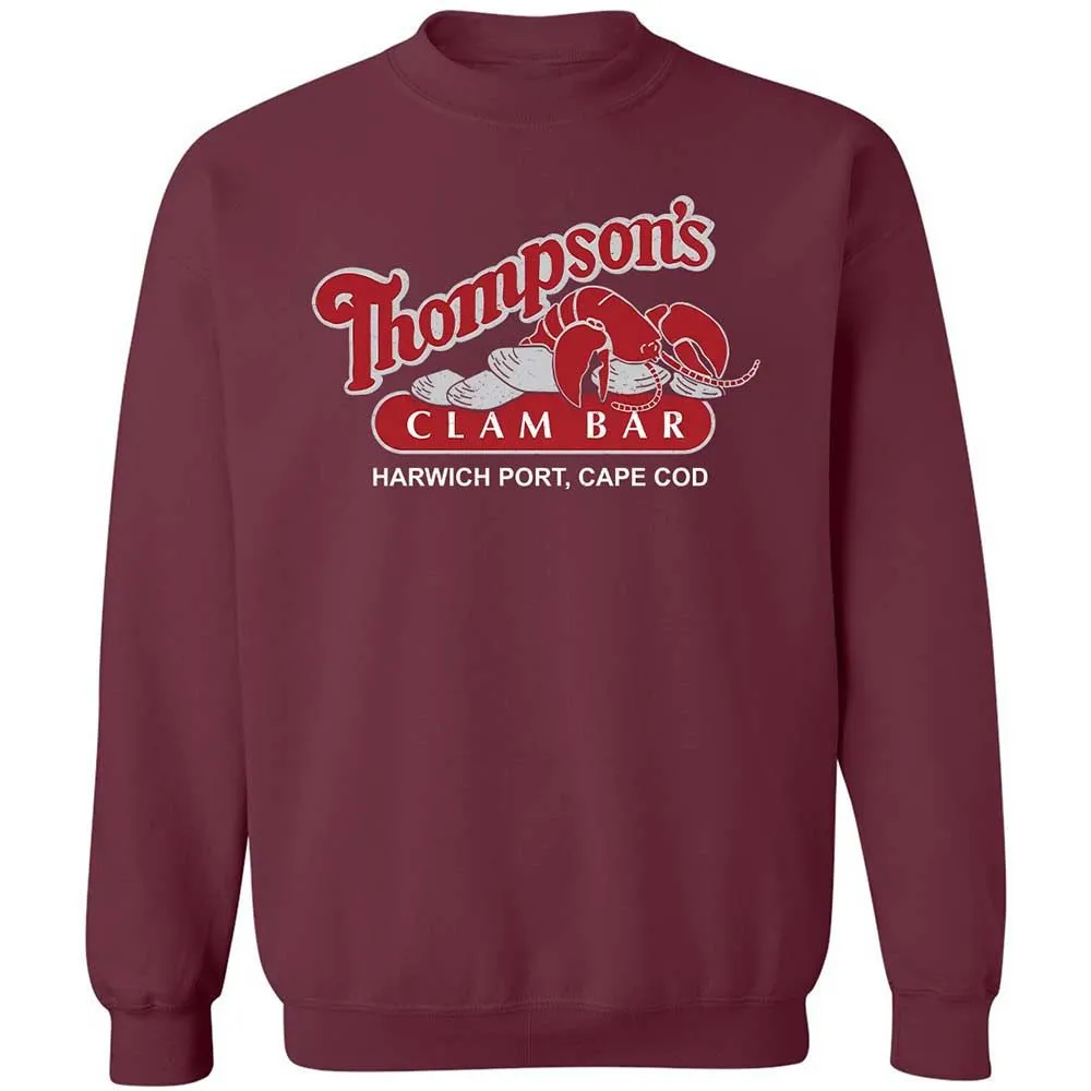 Thompson's Clam Bar - Maroon - 8