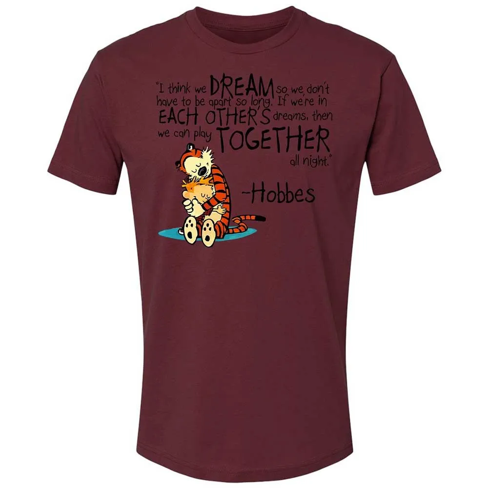 Calvin Hobbes Dreams - Maroon - 19