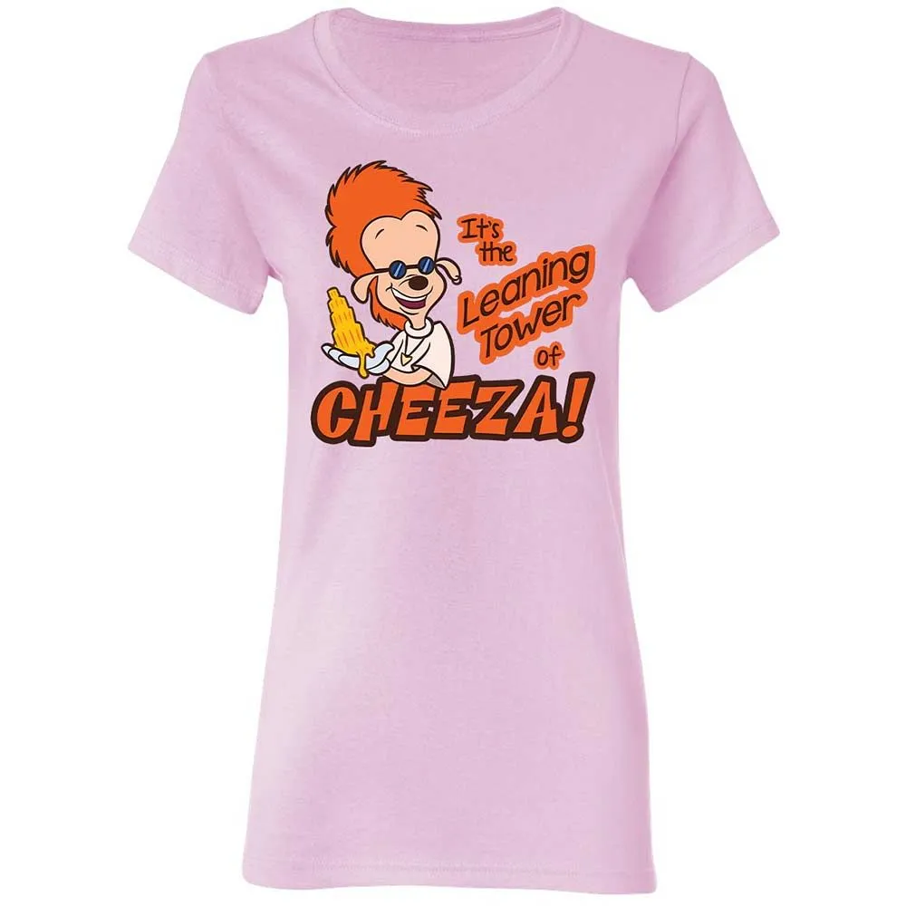 Leaning Tower of Cheeza - Light Pink - 3