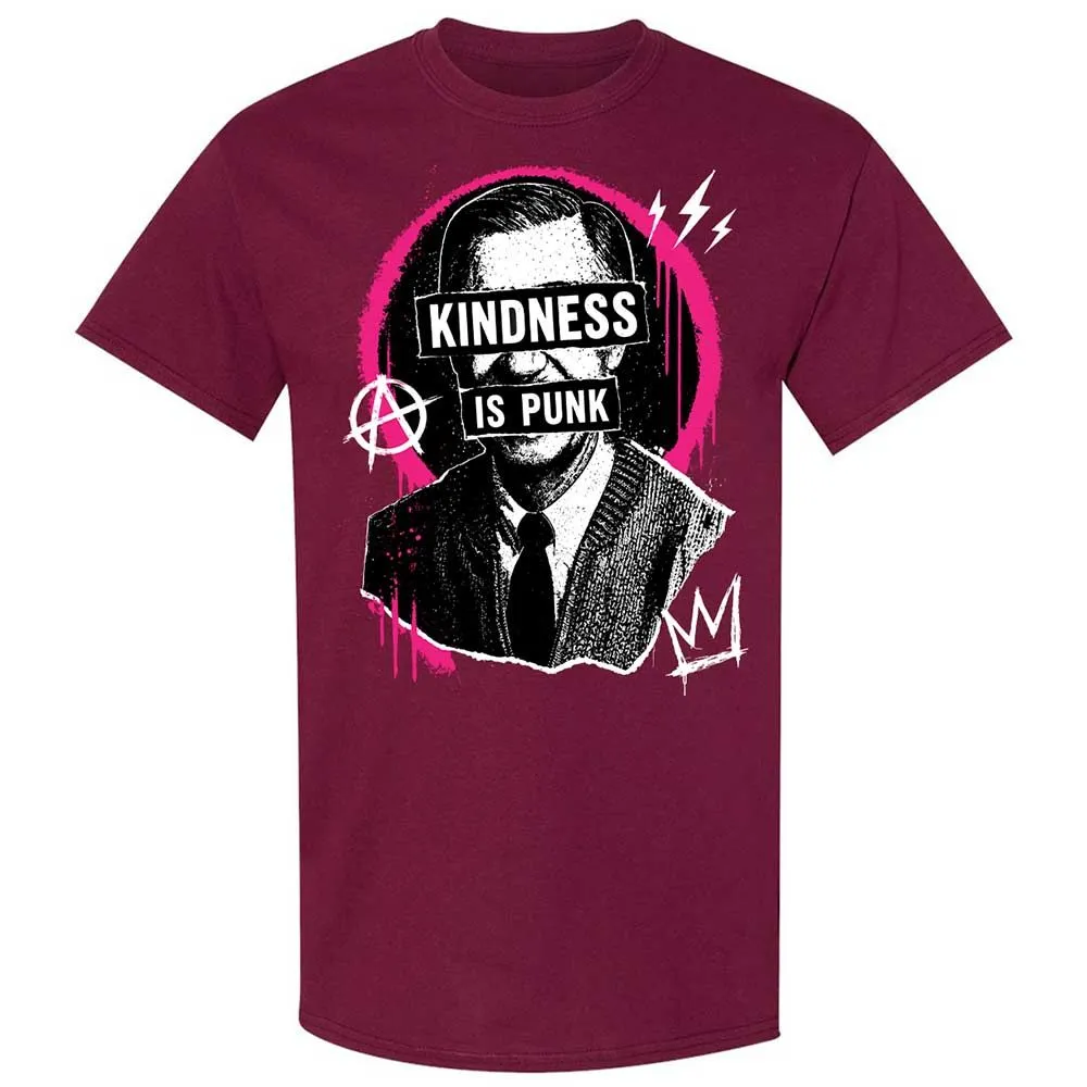 Kindness is Punk - Maroon - 8