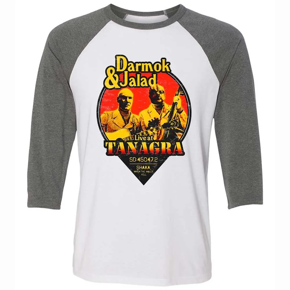 Unisex 3/4 Baseball Tee - 2H5G62UU - White/Deep Heather - 11
