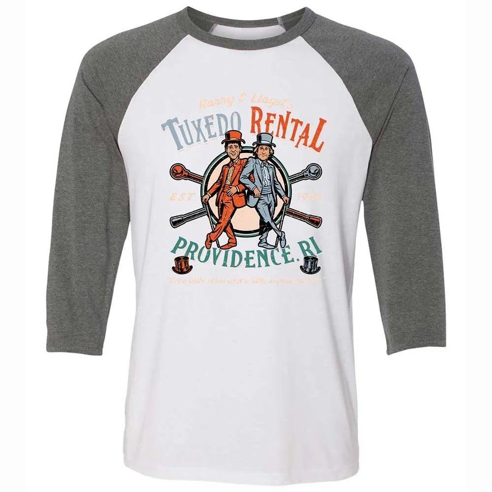 Unisex 3/4 Baseball Tee - SRH6DSX3 - White/Deep Heather - 11