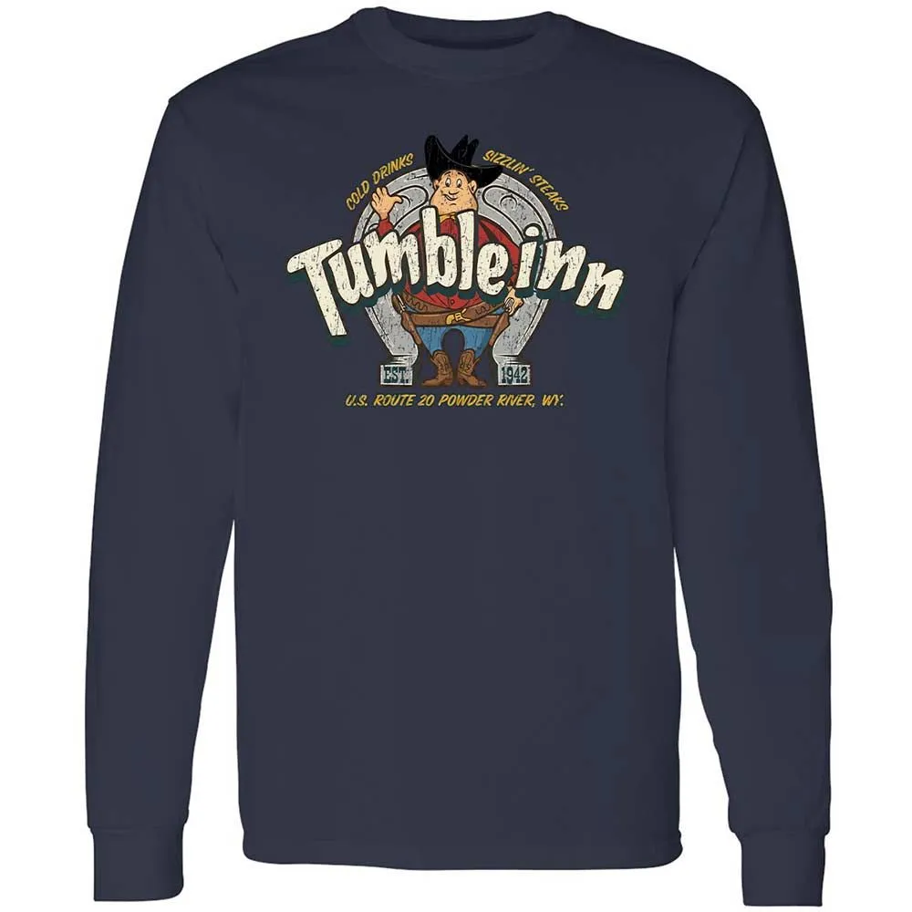 Long Sleeve T-Shirt - GQ35Q9GD - Navy - 2