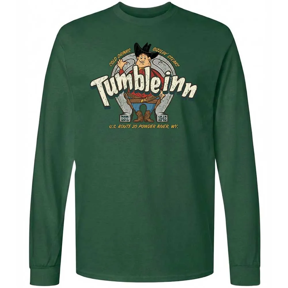 Long Sleeve T-Shirt - GQ35Q9GD - Forest Green - 4