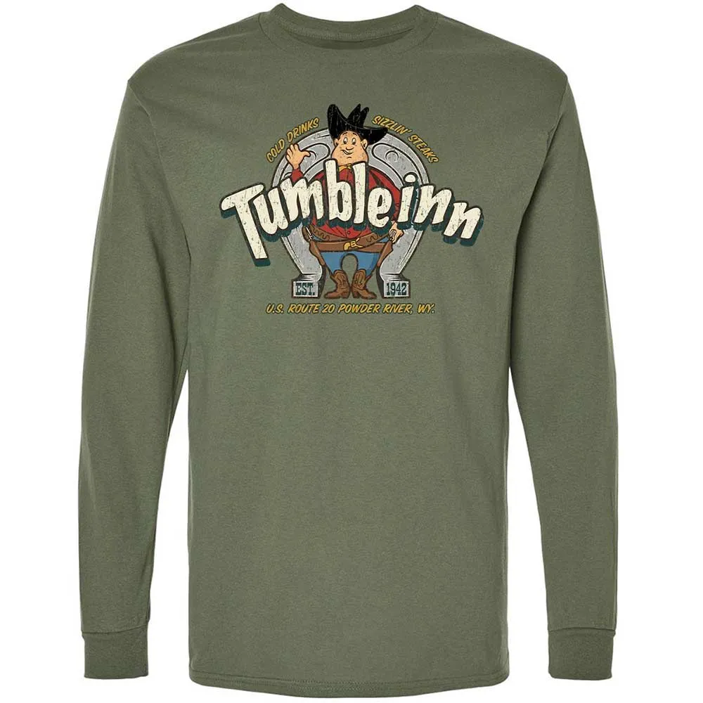 Long Sleeve T-Shirt - GQ35Q9GD - Military Green - 9