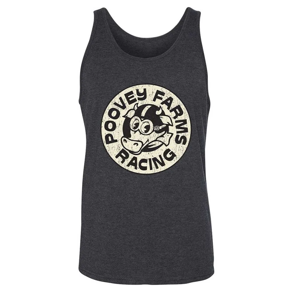 Unisex Jersey Tank - XKMN67G9 - Dark Grey Heather - 5