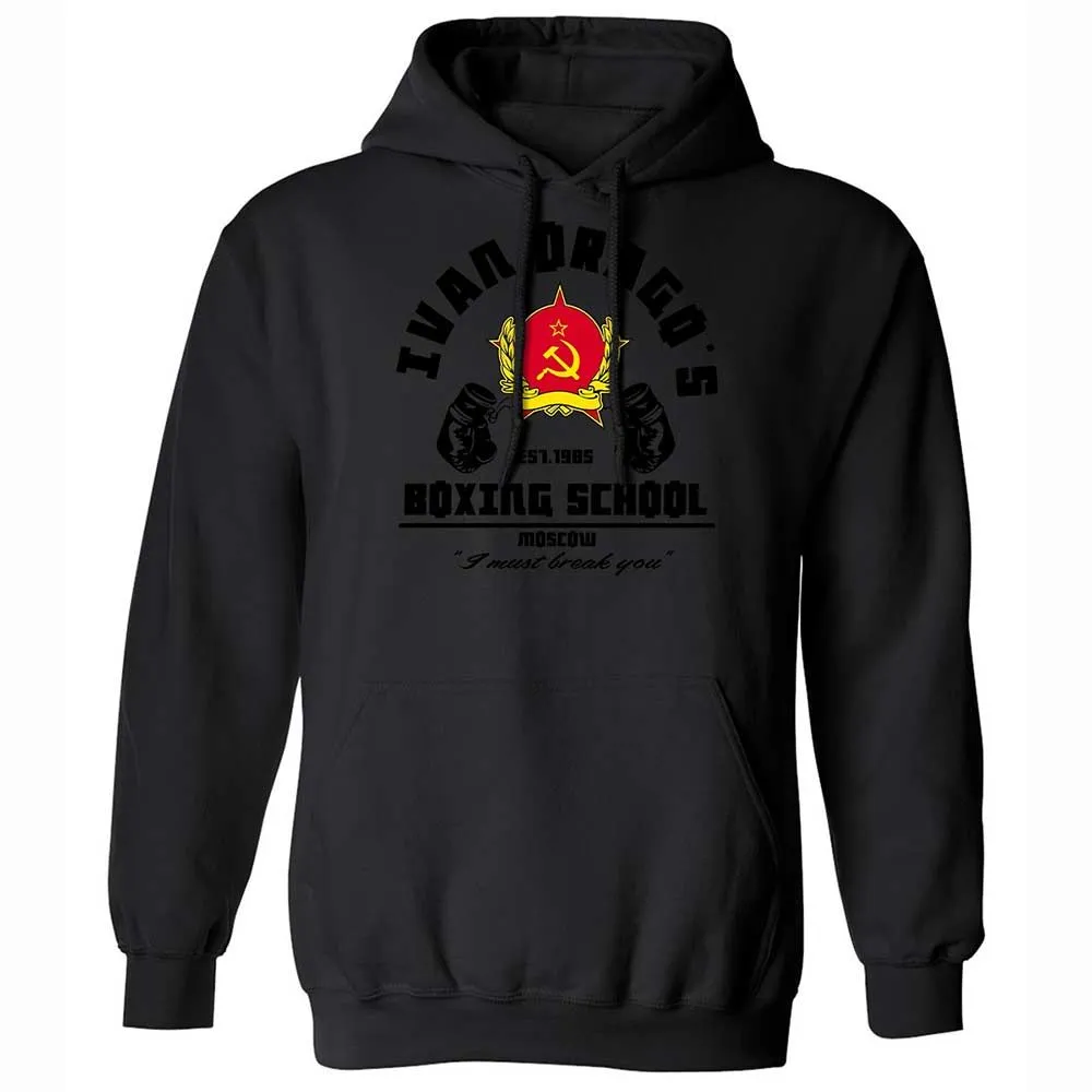 Classic Unisex Hoodie - QQ8T55MC - Black - 14