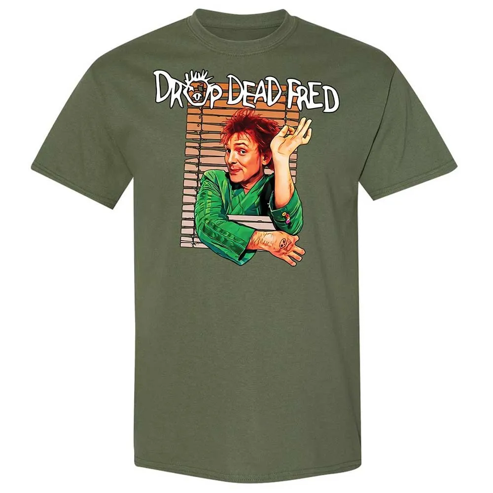 Funny Man Drop Dead Fred - Military Green - 9