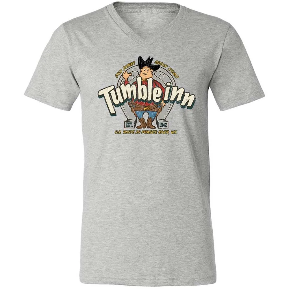 Unisex V-Neck T-Shirt - 6B7BKZ38 - Athletic Heather - 15