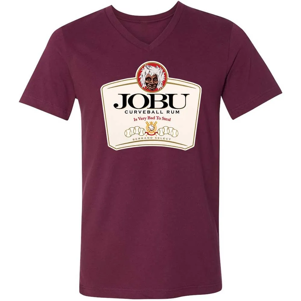 Unisex V-Neck T-Shirt - RLX1VLXW - Maroon - 8