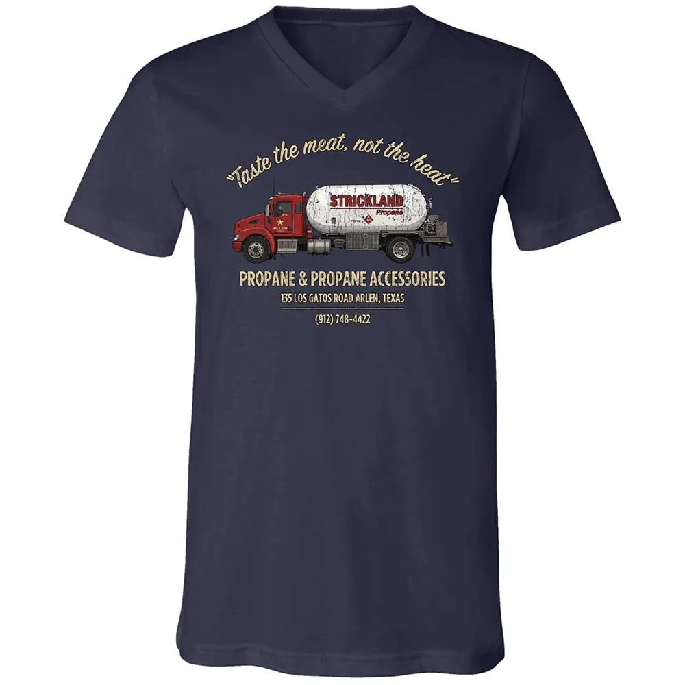 Unisex V-Neck T-Shirt - 2EKFUU34 - Navy - 2