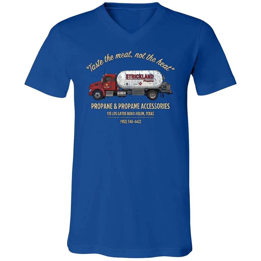 Unisex V-Neck T-Shirt - 2EKFUU34 - True Royal - 4