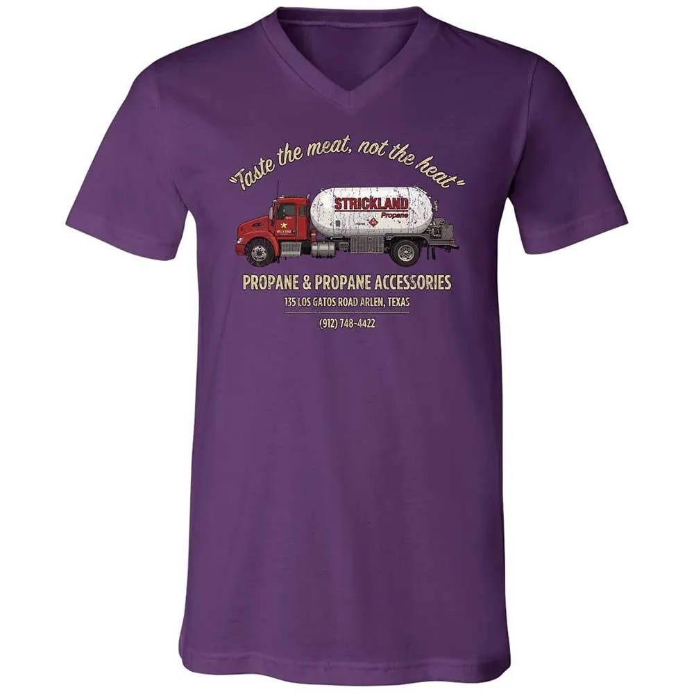 Unisex V-Neck T-Shirt - 2EKFUU34 - Team Purple - 10