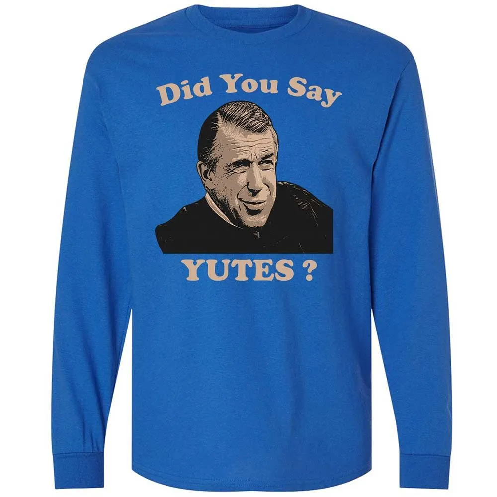 Long Sleeve T-Shirt - 9GQLJZ2W - Royal - 3