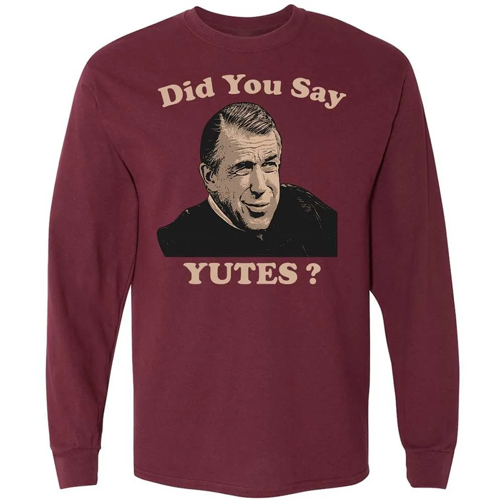 Long Sleeve T-Shirt - 9GQLJZ2W - Maroon - 6