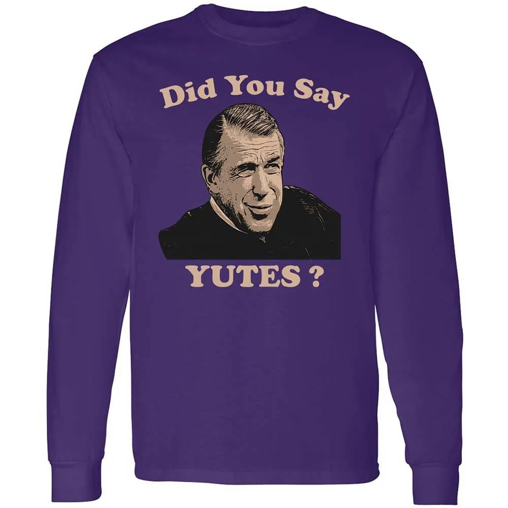 Long Sleeve T-Shirt - 9GQLJZ2W - Purple - 12