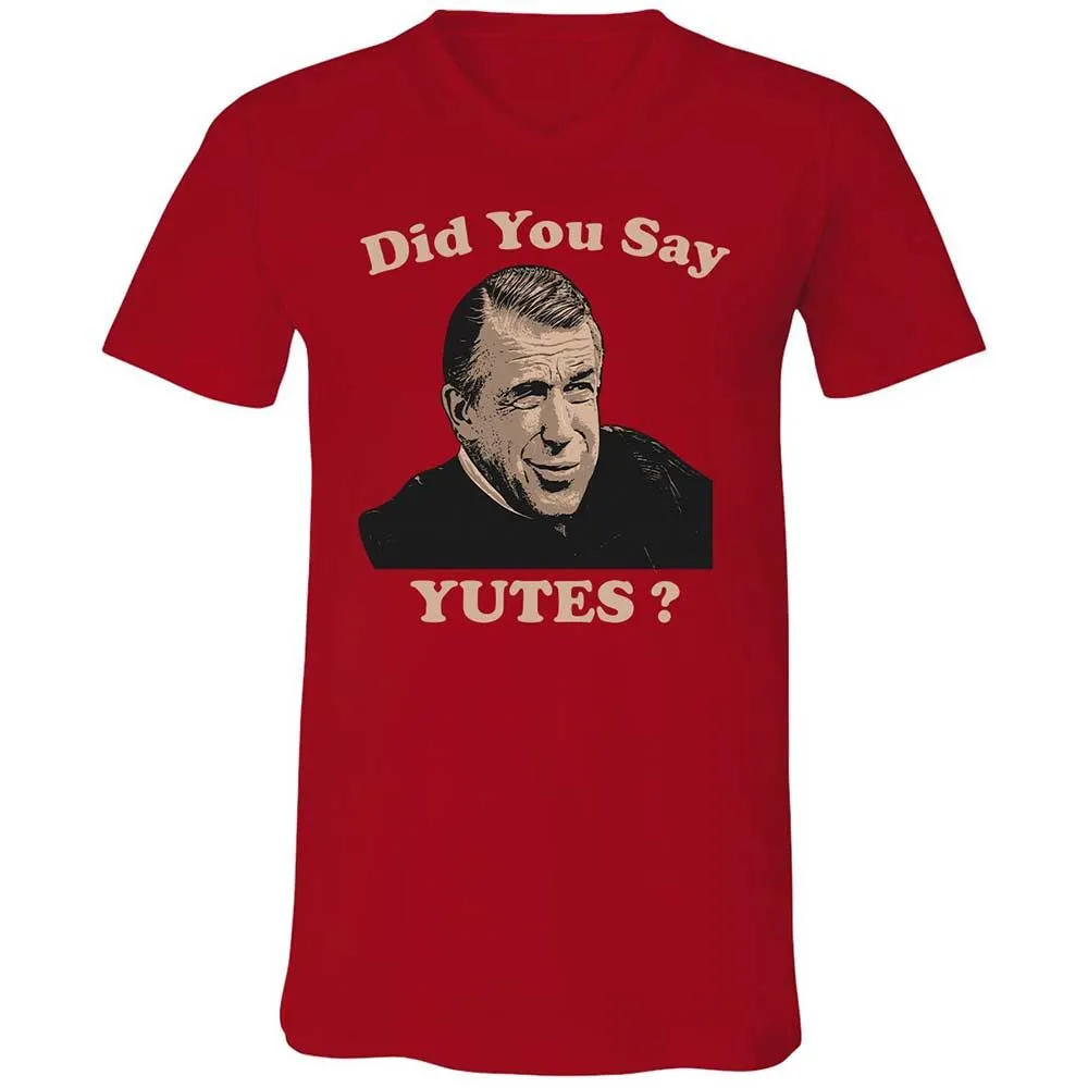 Unisex V-Neck T-Shirt - P692FN77 - Red - 6
