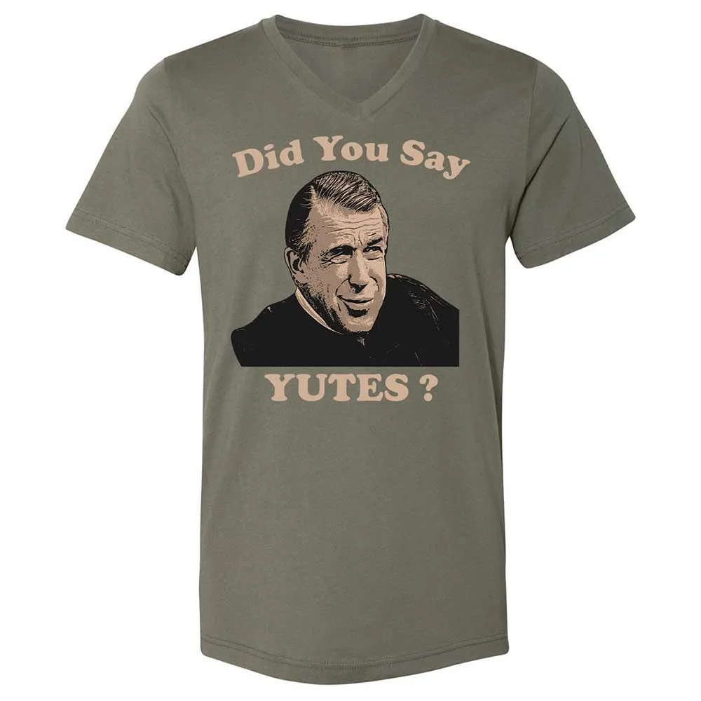 Unisex V-Neck T-Shirt - P692FN77 - Military Green - 11