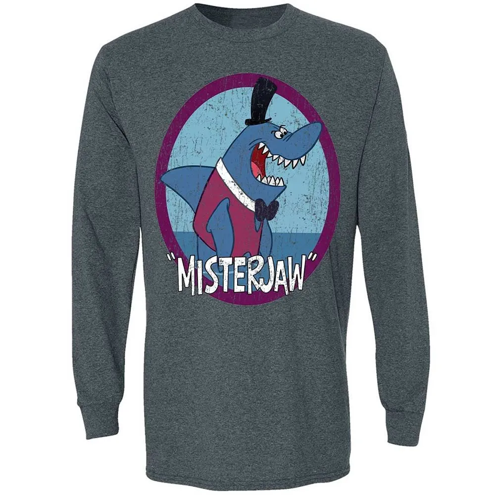 Long Sleeve T-Shirt - J4E3WKDB - Dark Heather - 5