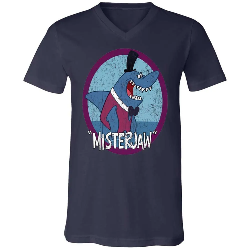 Unisex V-Neck T-Shirt - VVUW8M8W - Navy - 2
