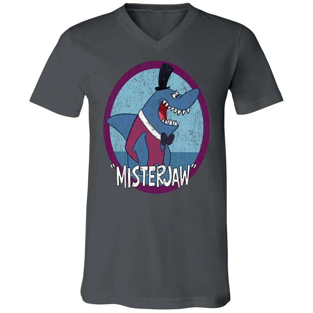 Unisex V-Neck T-Shirt - VVUW8M8W - Asphalt - 13