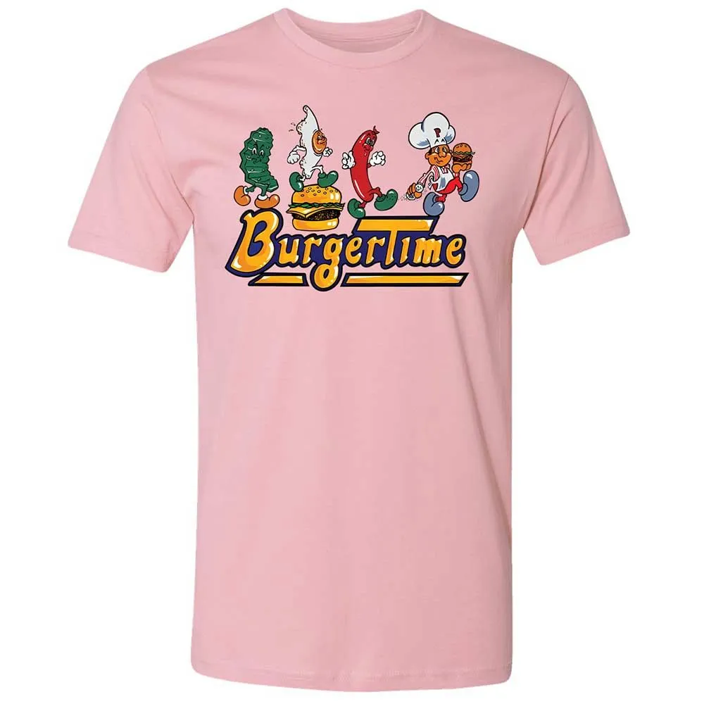 BurgerTime - Light Pink - 5