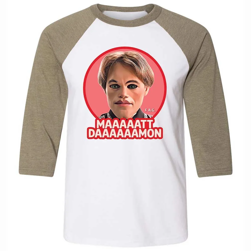 Maaaaatt Daaaaamon - White/Heather Olive - 4