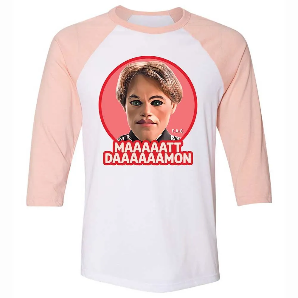 Maaaaatt Daaaaamon - White/Heather Peach - 5
