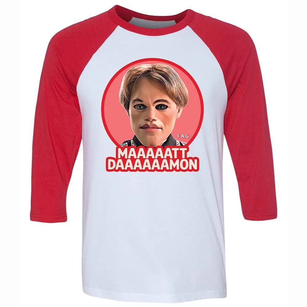 Maaaaatt Daaaaamon - White/Red - 9