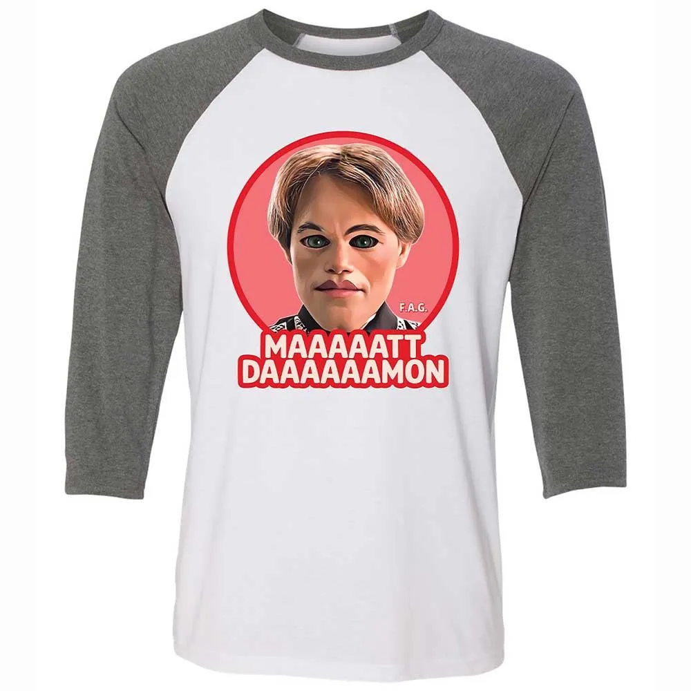 Maaaaatt Daaaaamon - White/Deep Heather - 11