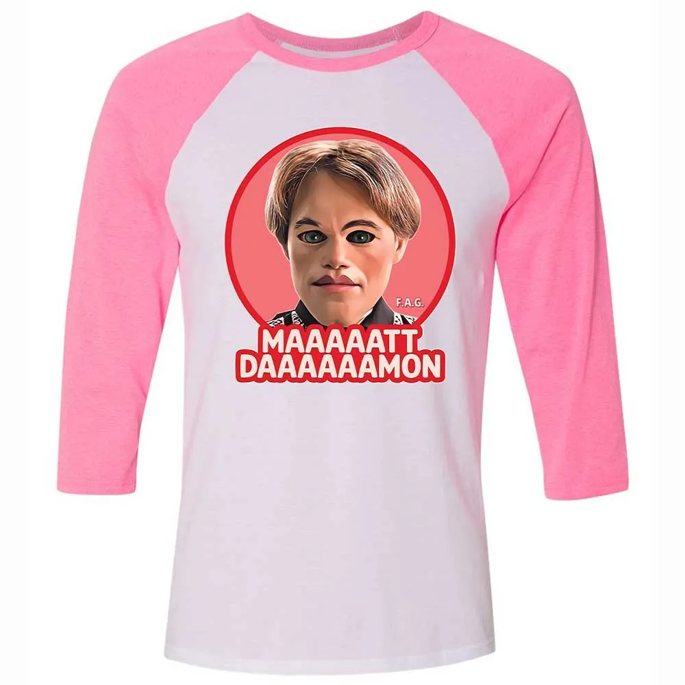 Maaaaatt Daaaaamon - White/Neon Pink - 12