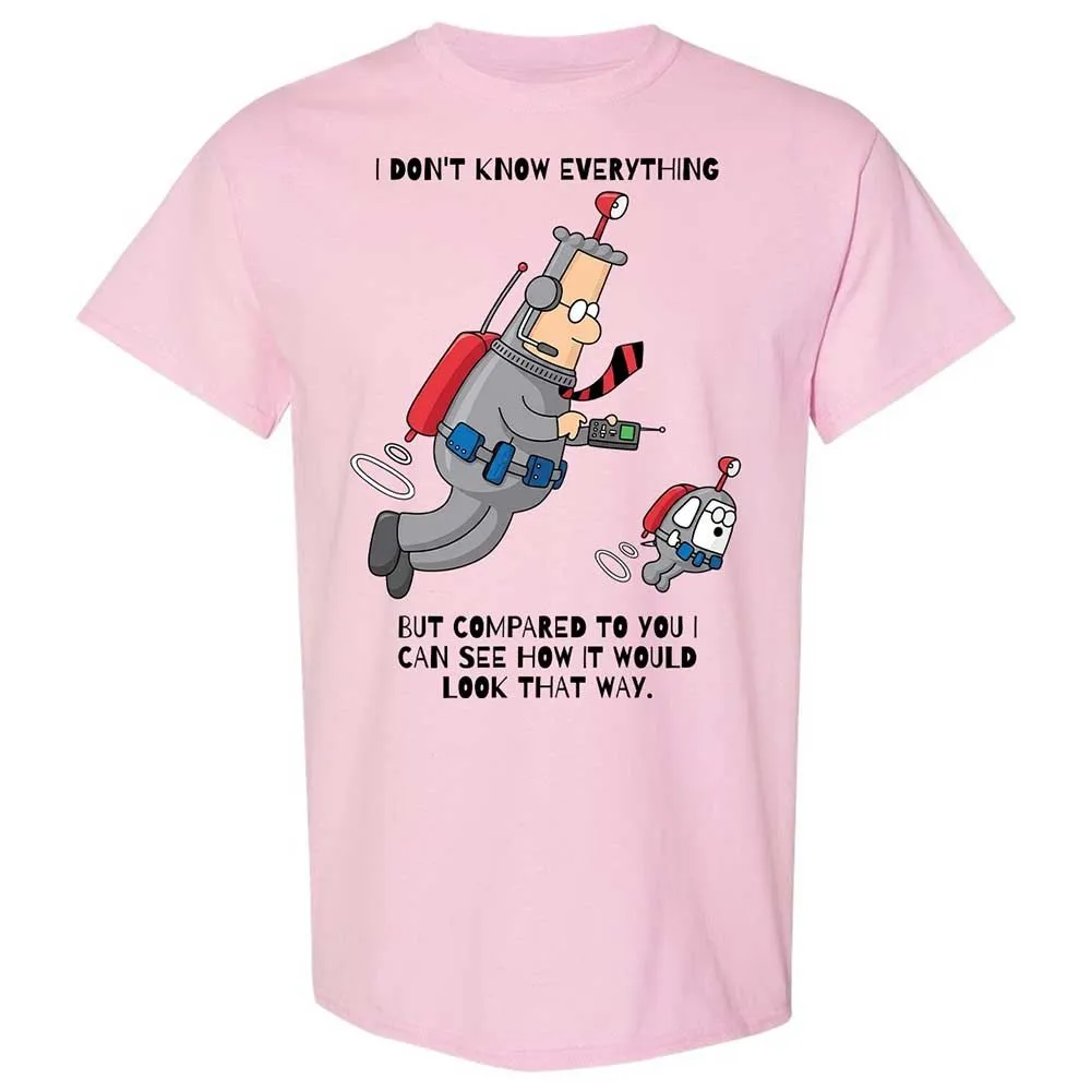 I don't know everything - Light Pink - 5