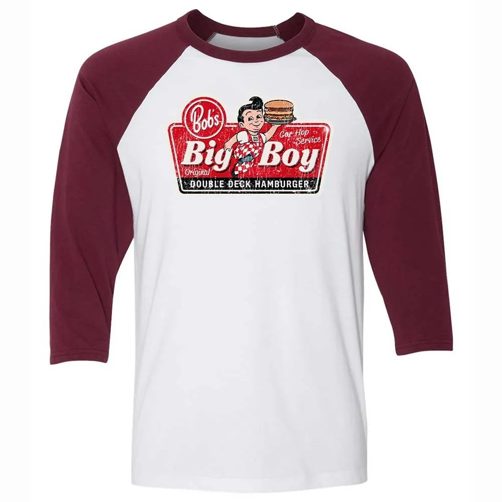 Bob's Big Kid - White/Maroon - 7
