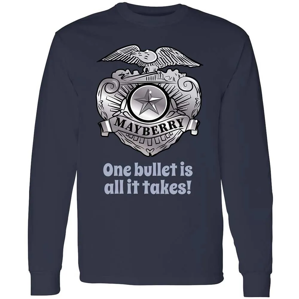 Long Sleeve T-Shirt - 7FZDRQZR - Navy - 2
