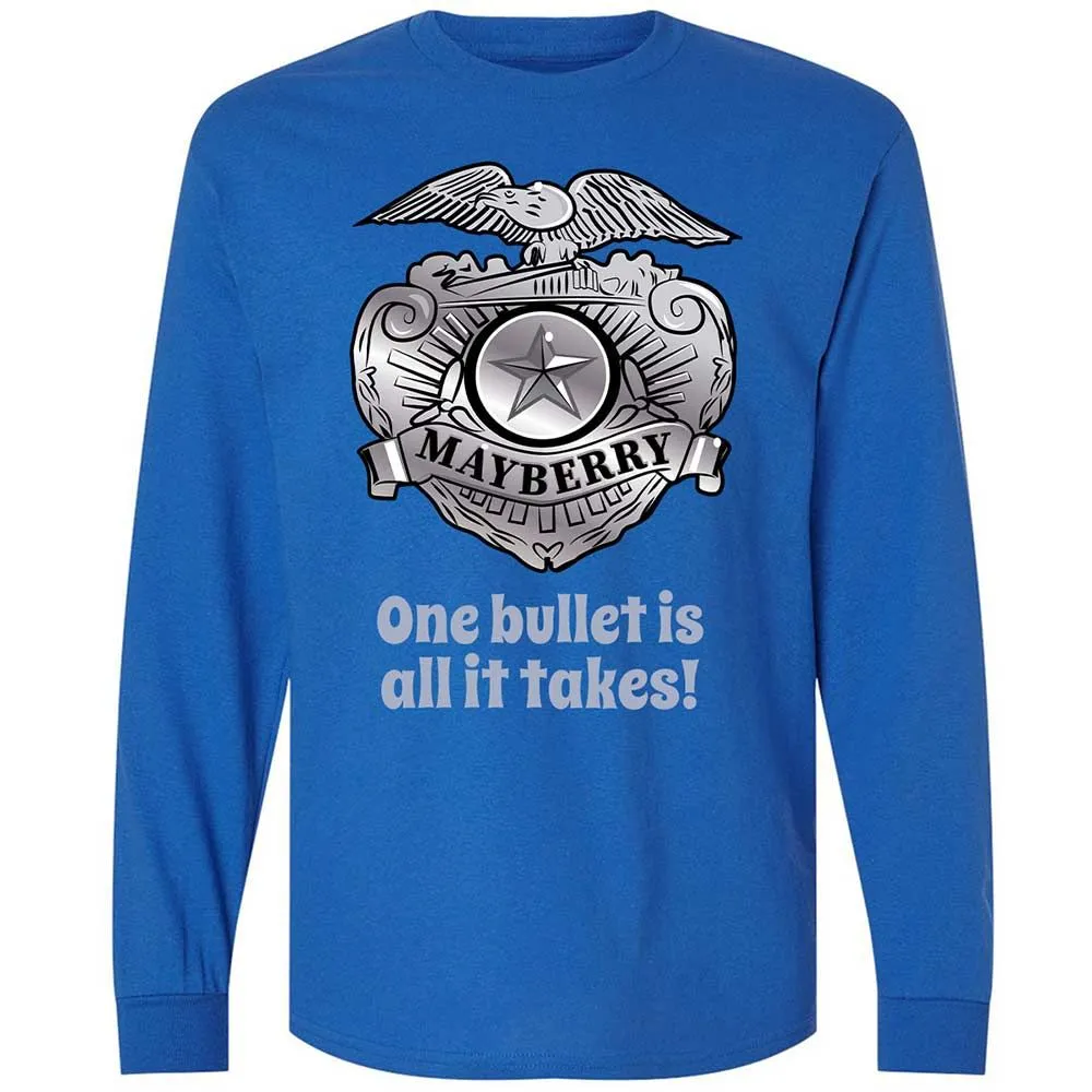 Long Sleeve T-Shirt - 7FZDRQZR - Royal - 3