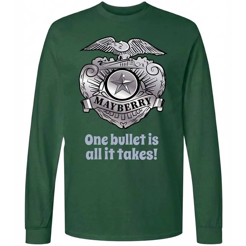 Long Sleeve T-Shirt - 7FZDRQZR - Forest Green - 4