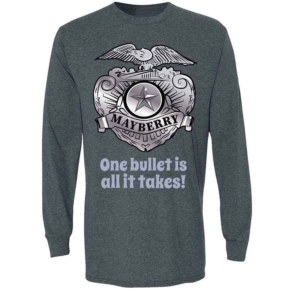 Long Sleeve T-Shirt - 7FZDRQZR - Dark Heather - 5