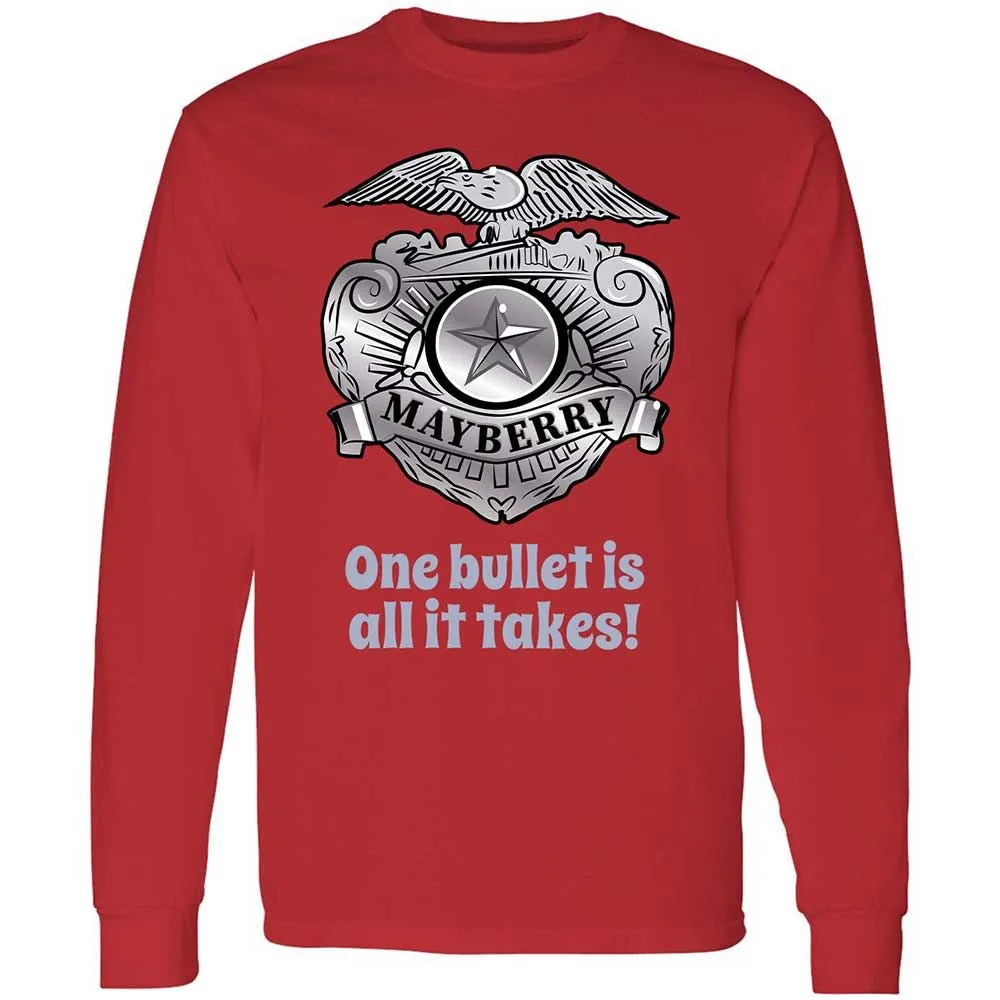 Long Sleeve T-Shirt - 7FZDRQZR - Red - 11