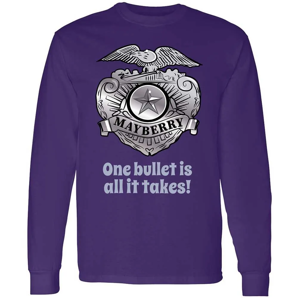 Long Sleeve T-Shirt - 7FZDRQZR - Purple - 12