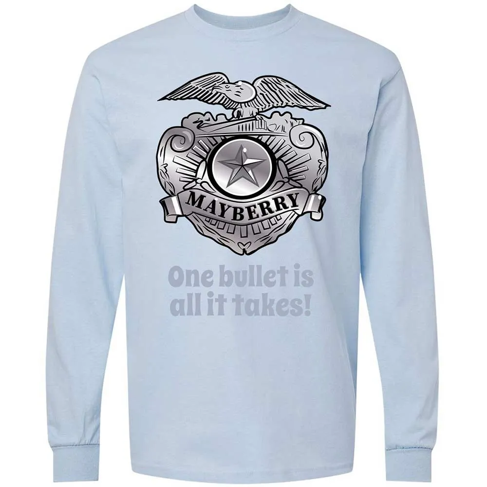 Long Sleeve T-Shirt - 7FZDRQZR - Light Blue - 18